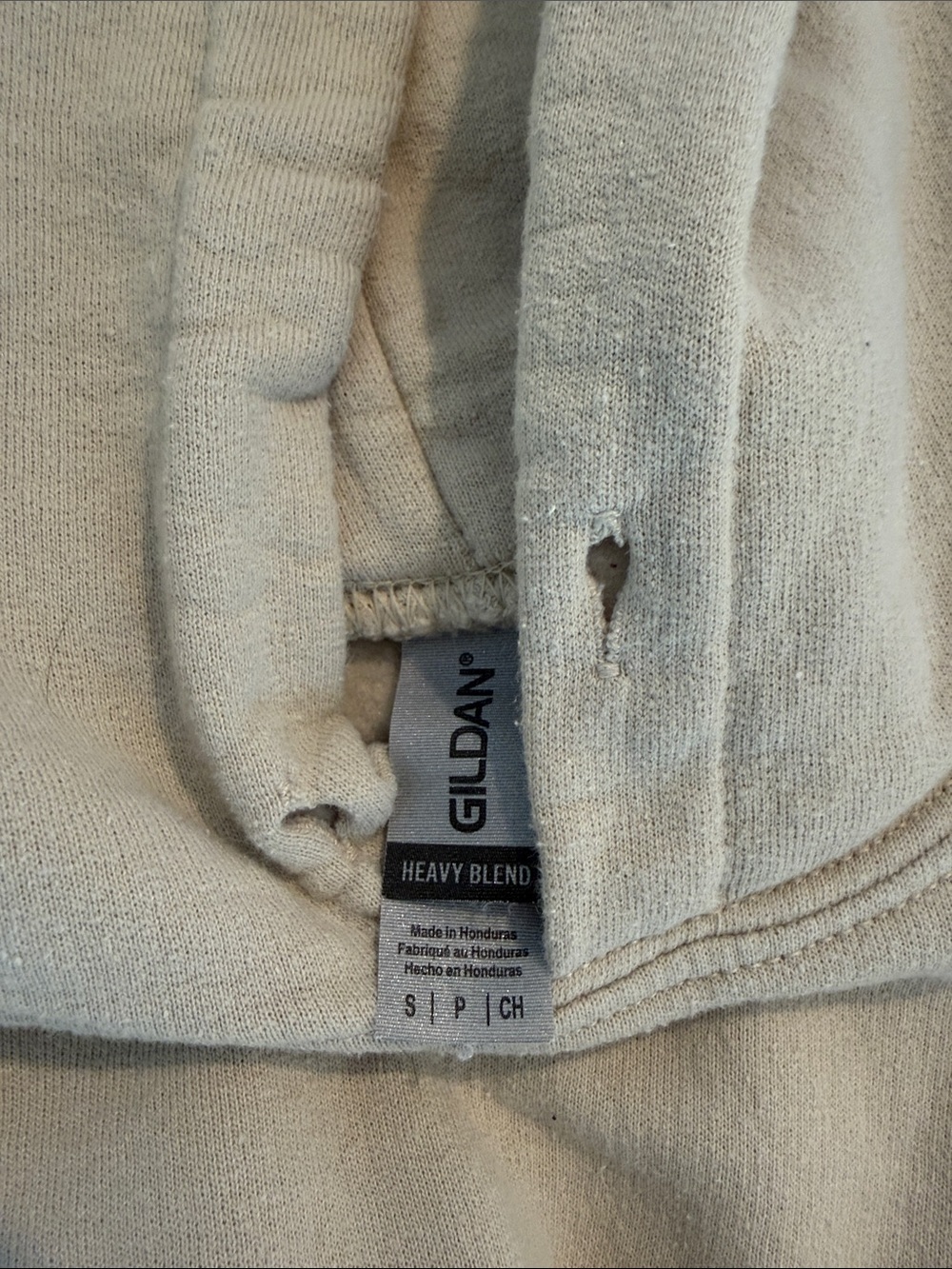 Taylor Swift “Me and Karma Vibe Like That” Hoodie Cream Sweatshirt Size S - Picture 2 of 4